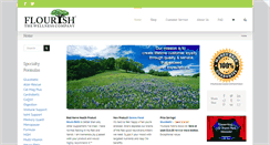 Desktop Screenshot of flourishwellness.com